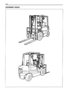 Toyota 6FG 6FD 10-30 Forklift Repair Manual 1994 - 1 to 3 Ton PDF