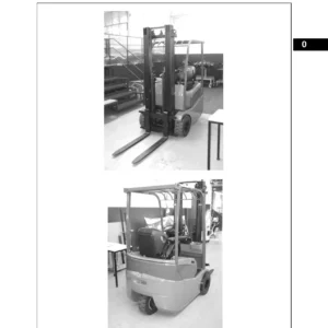 Toyota 7FBEST10 13 15 Electric Forklift Repair Manual - CE340-1 PDF