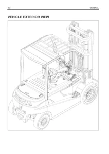 Toyota 8FBMT40 8FBMT45 8FBMT50 Forklift Repair Manual - CE370