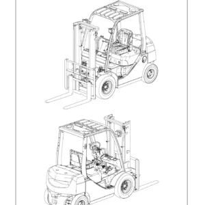 Toyota 8FG 8FD 10-30 Series Forklift Repair Manual CE048 CE049 (2006) Full Workshop PDF