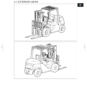 Toyota 8FG35N-80 8FD35N-80 Forklift Repair Manual Volume 1 - PDF Download
