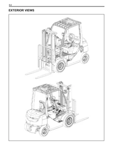 Toyota 8FGF 8FDF15-30 Forklift Repair Manual CE056 CE057 2007 - PDF Service Guide