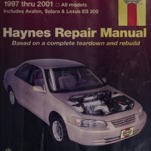 Toyota Camry, Avalon, Solara & Lexus ES 300 1997-2001 Haynes Repair Manual