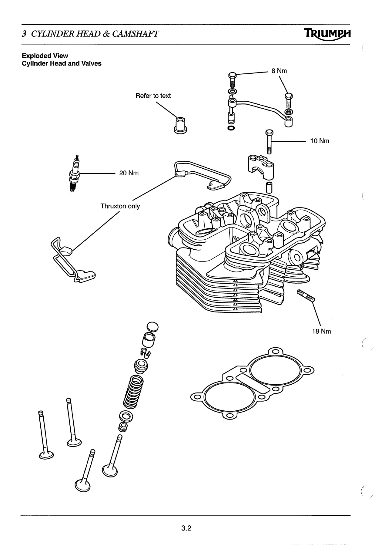 Triumph Bonneville T100 America Speedmaster Thruxton Scrambler Service Manual 2006 - Image 2