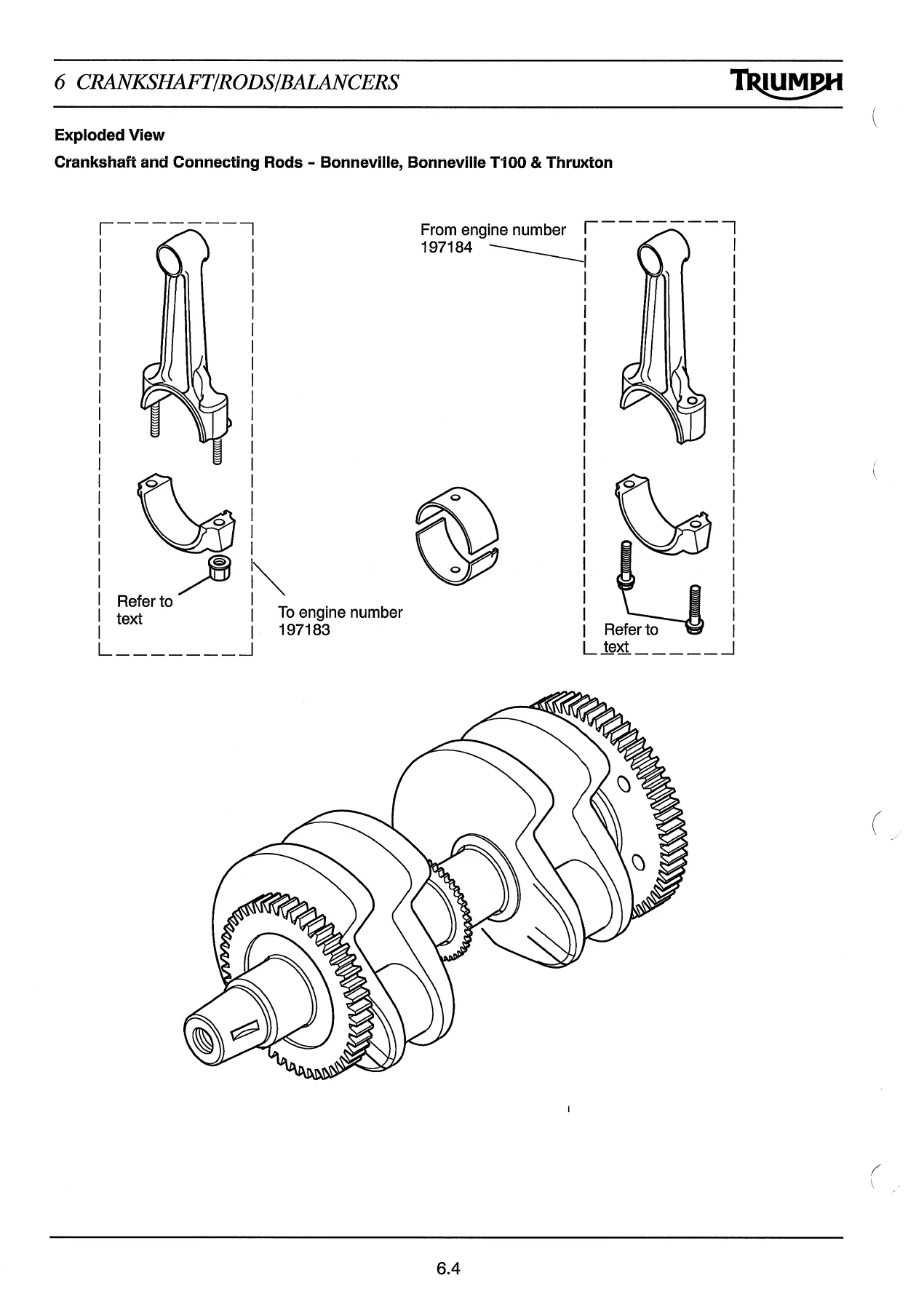 Triumph Bonneville T100 America Speedmaster Thruxton Scrambler Service Manual 2006 - Image 3