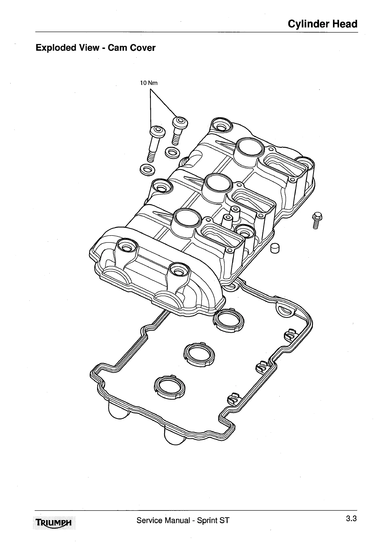 Triumph Sprint ST 1050 & Sprint ST ABS 2005 Service Manual - Full Workshop PDF - Image 2