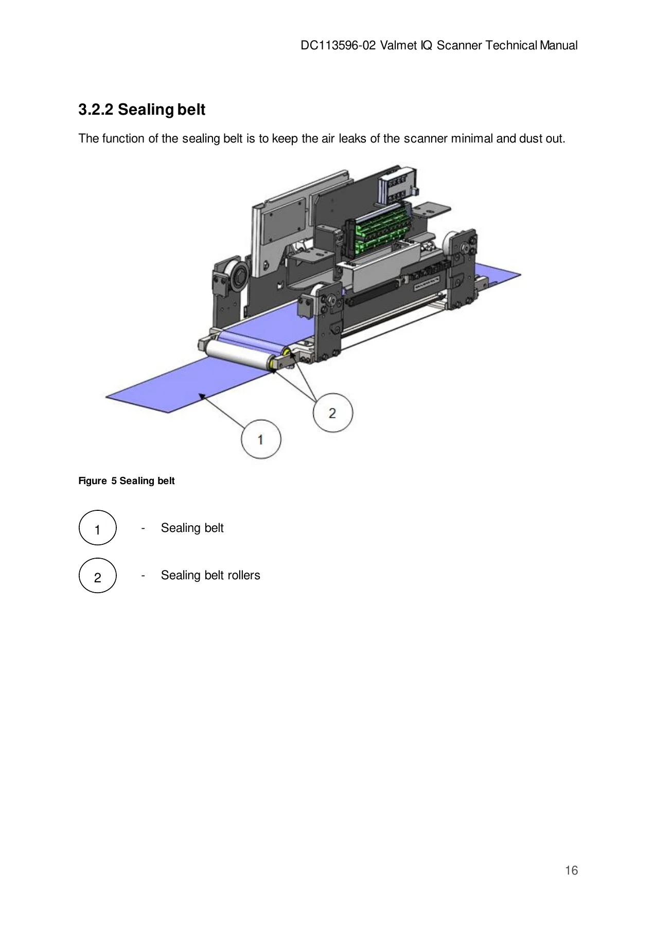 Valmet IQ Scanner Technical Manual DC113596-02 - WW1500 to WW10500 Scanner Service PDF - Image 2