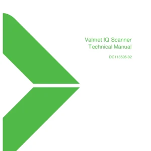 Valmet IQ Scanner Technical Manual DC113596-02 - WW1500 to WW10500 Scanner Service PDF