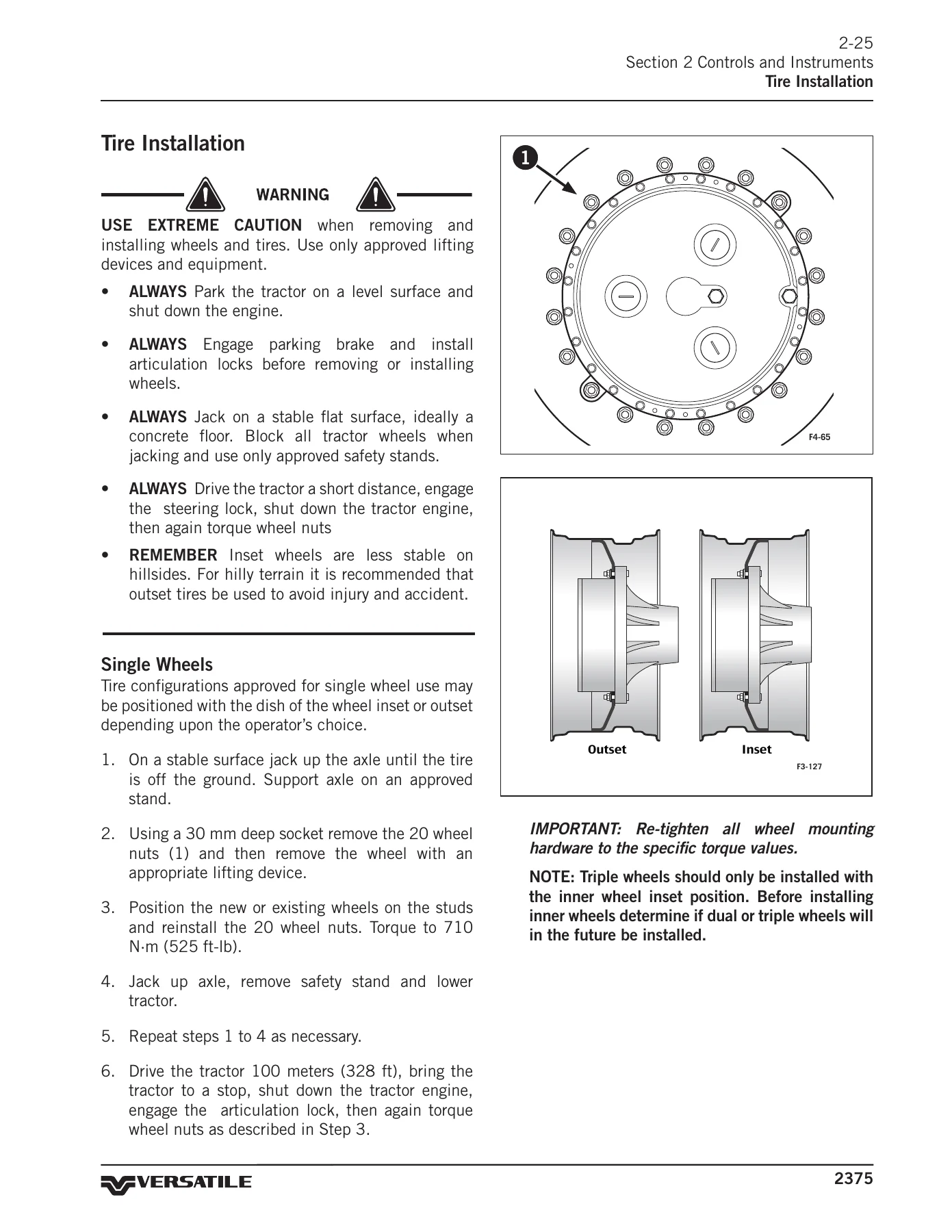 Versatile 2375 Tractor Operator's Manual - 89002185 PDF Download - Image 3