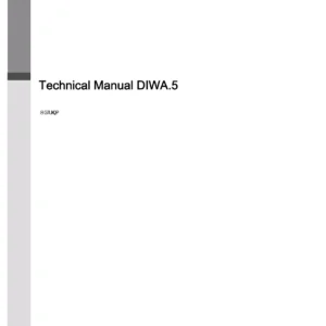 Voith DIWA.5 Transmission Technical Manual (2007) - 824.5 854.5 864.5 PDF