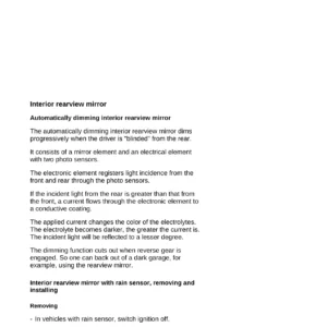 Volkswagen Passat 2005-2006 (B6) Factory Workshop Manual - PDF Download