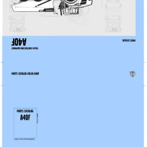 Volvo A40F Articulated Hauler Parts Catalog 2014 PDF – Complete Spare Parts Manual