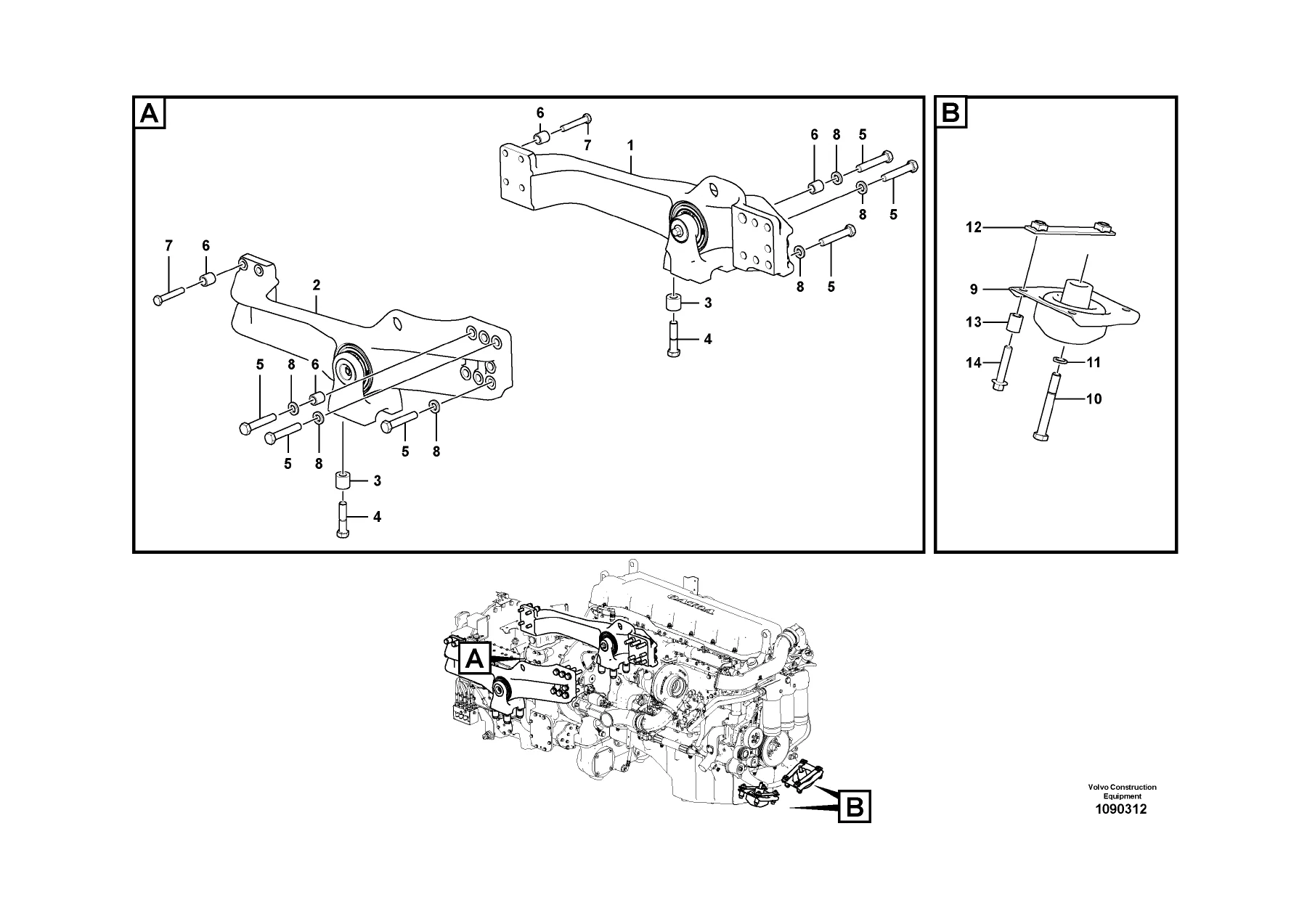 Volvo A60H Articulated Hauler Parts Catalog 20051485-A - Complete Illustrated PDF Parts Manual - Image 2