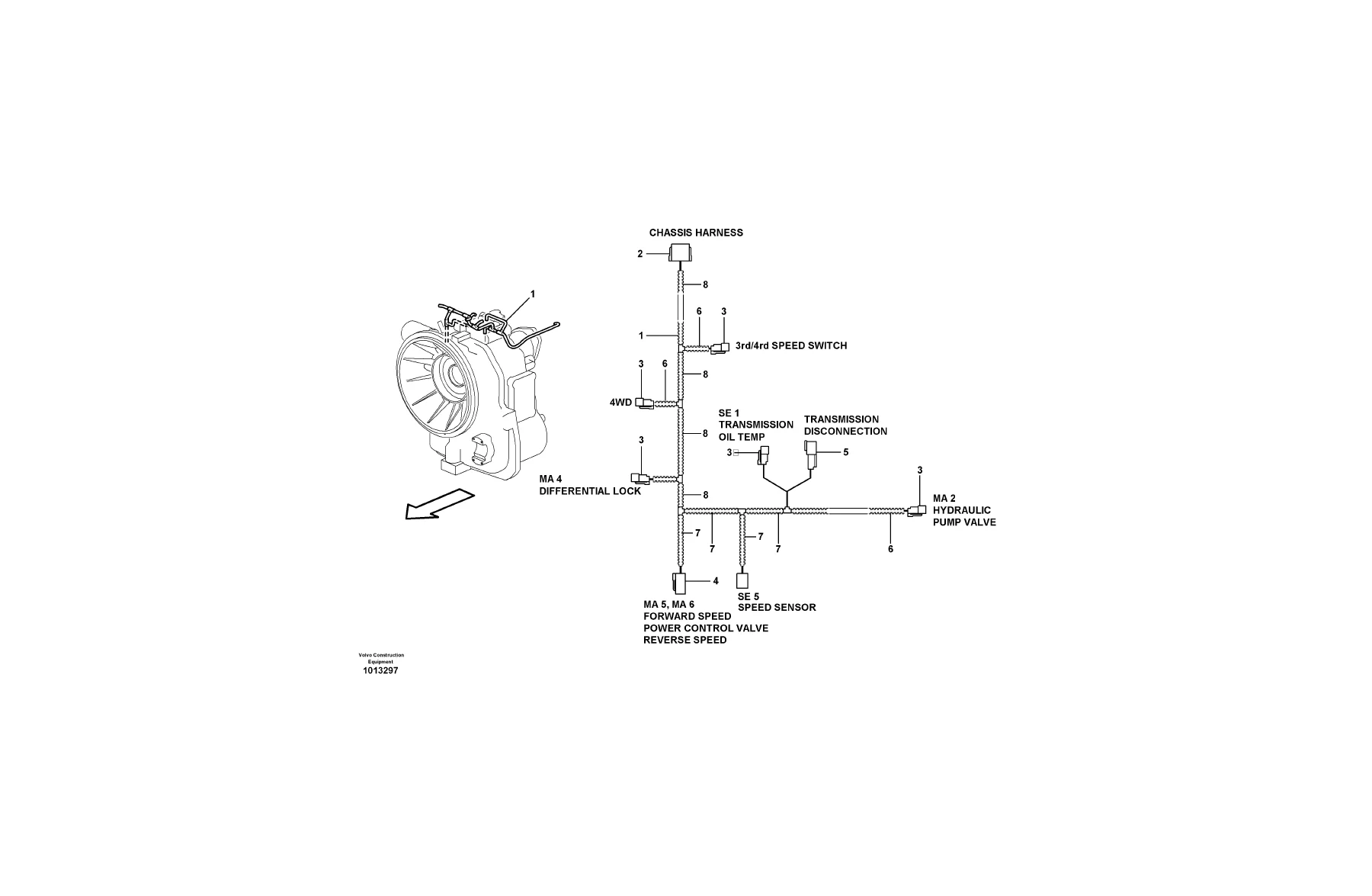 Volvo BL61 Backhoe Loader Parts Catalog 1978 - VOE 64D9920050 PDF - Image 3