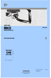 Volvo EC140B Excavator Parts Catalog PDF - S/N 15001- and Up (Pub 20021238-B)