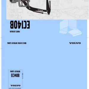 Volvo EC140B Excavator Parts Catalog - PUB 20021239 PDF Manual