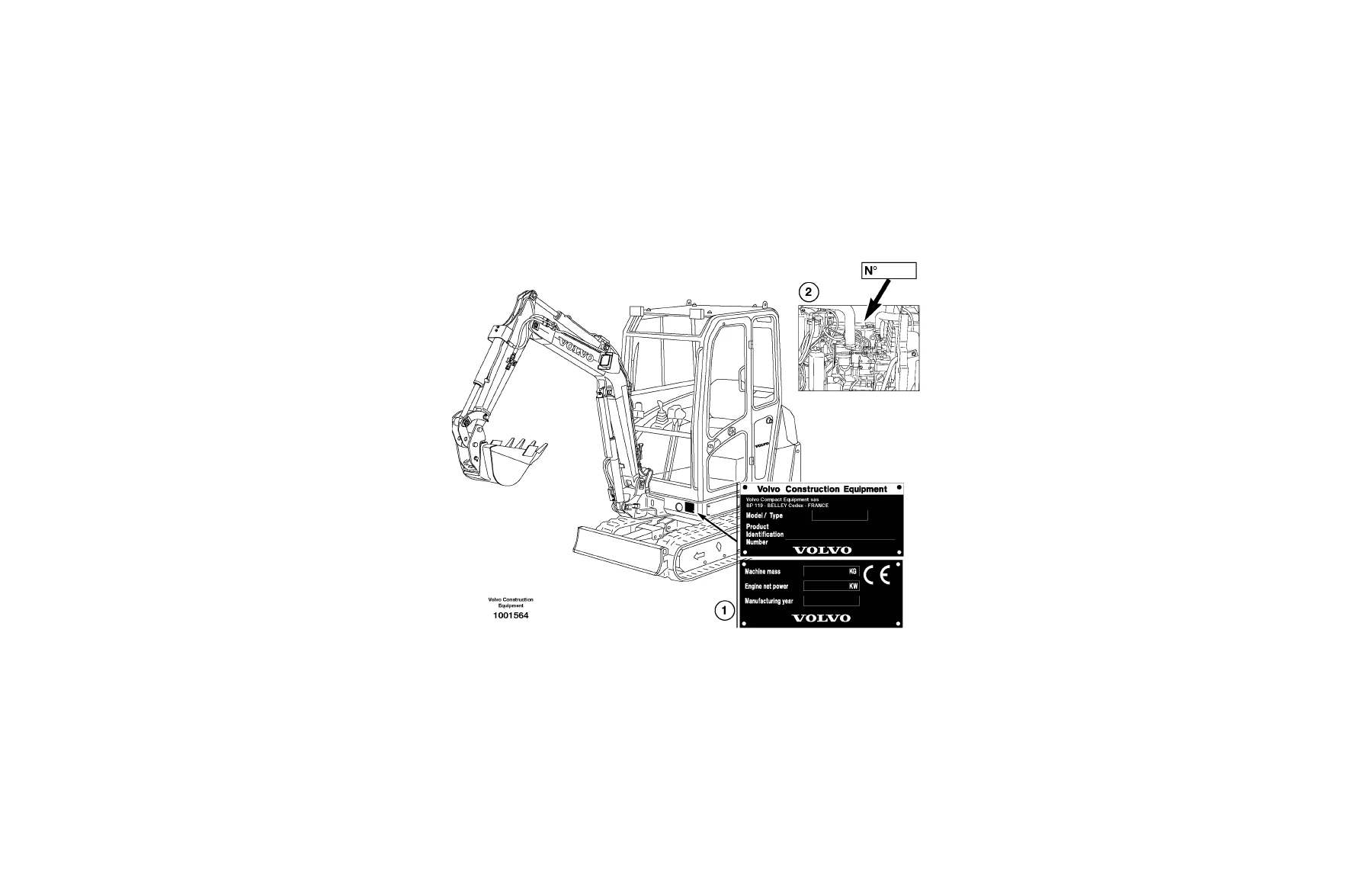 Volvo EC20B Type 272 XT XTV Parts Catalog Manual - PUB 20008676-E PDF Download - Image 2