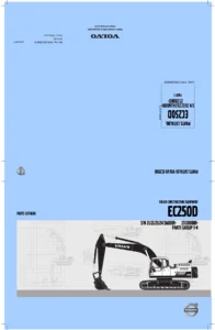 Volvo EC250D Excavator Parts Catalog 20035940-B February 2015 PDF