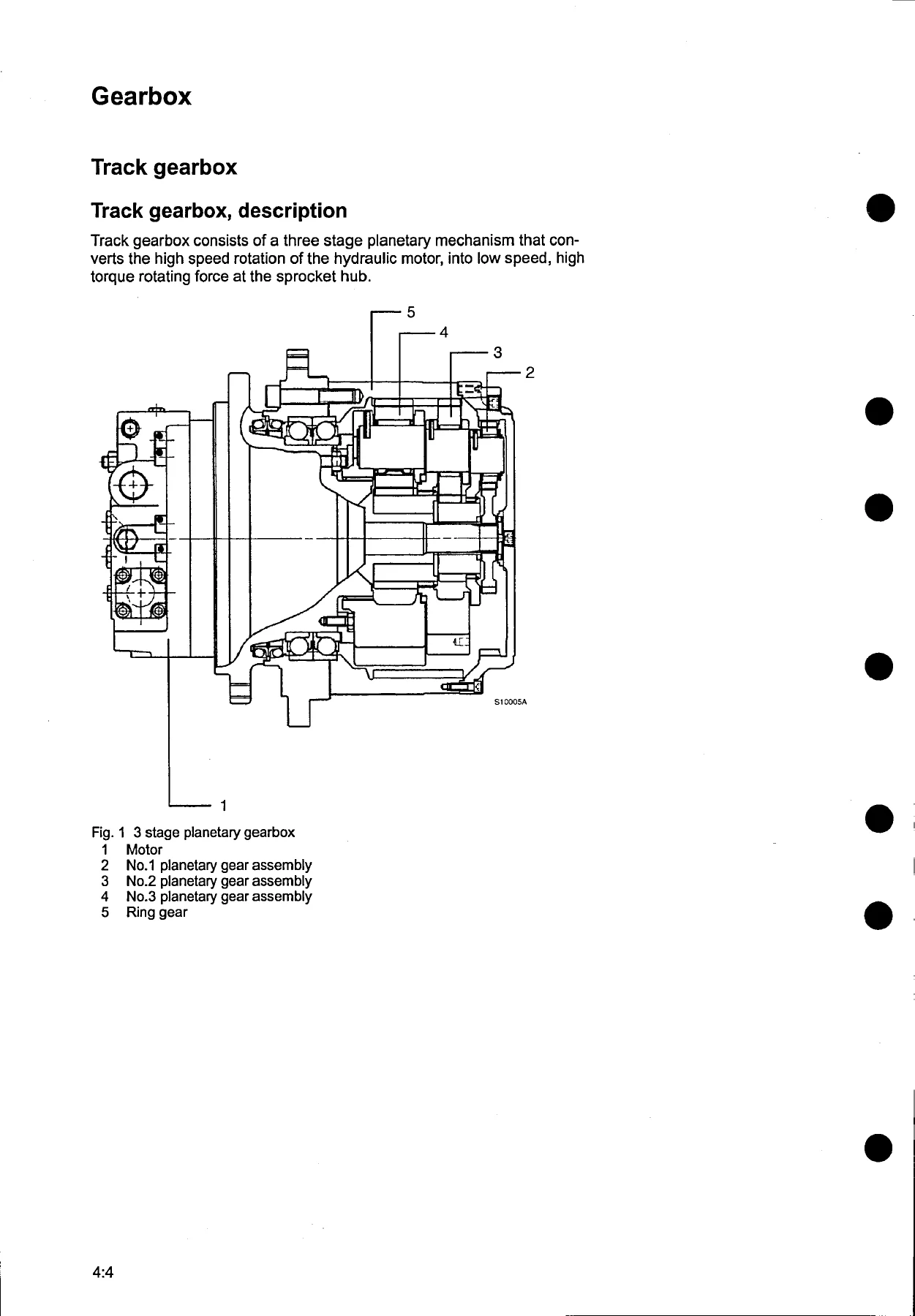Volvo EC290 Excavator Service Manual - General, Power Transmission & Frame/Track Unit Edition 1 - Image 2