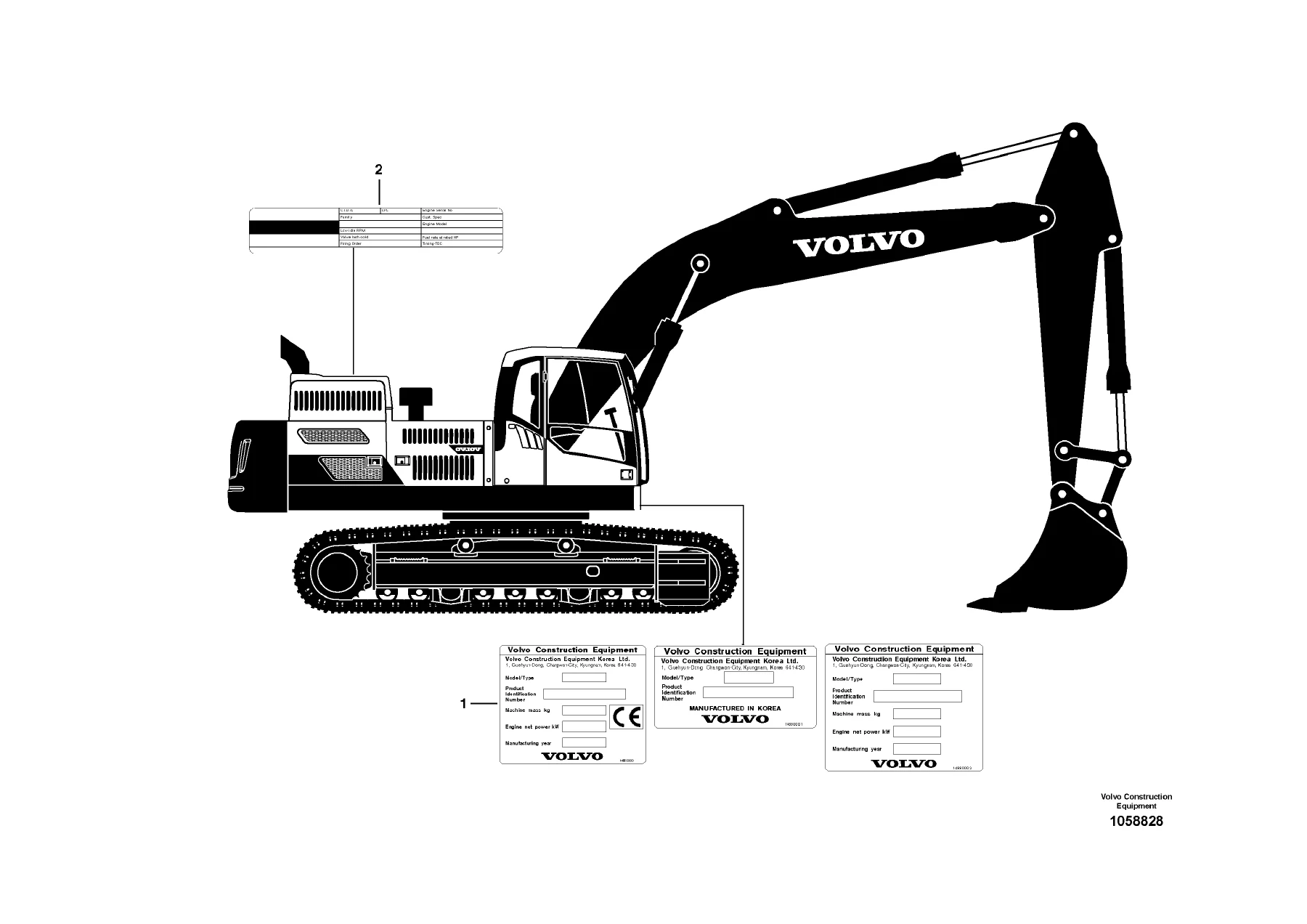 Volvo EC300D Excavator Parts Catalog Manual 2015 - PDF Download - Image 2