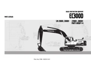 Volvo EC300D Excavator Parts Catalog Manual 2015 - PDF Download