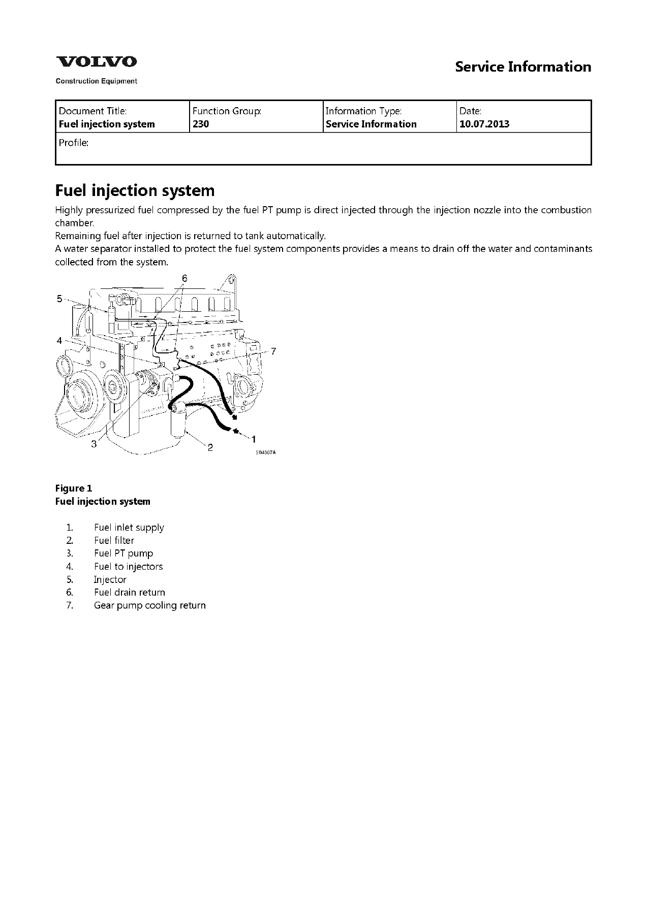 Volvo EC360 EC460 Excavator Service Information Manual PDF - Image 3