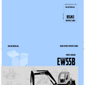 Volvo EW55B Excavator Parts Catalog - Illustrated Spare Parts Manual PDF (VOE 95A9920020)