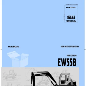 Volvo EW55B Excavator Parts Catalog Manual VOE74G9920020 - PDF Download