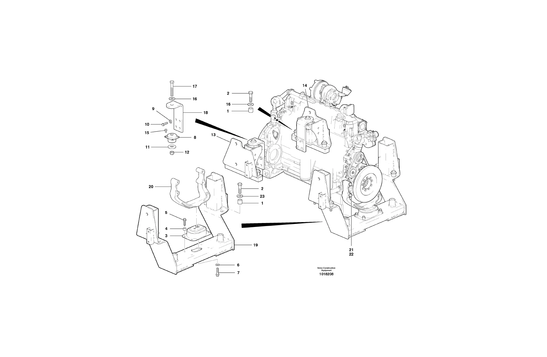 Volvo G900 G930 G940 G946 G960 G970 G976 G990 Parts Catalog S/N 39300-Up - Image 3