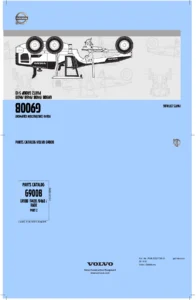 Volvo G930B G940B G946B G960B Motor Grader Parts Catalog - January 2014 PDF