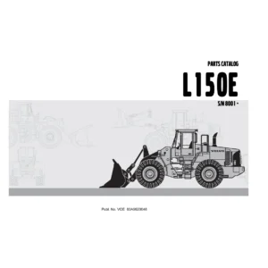 Volvo L150E Wheel Loader Parts Catalog S/N 8001 Up - VOE 63A9920046 PDF