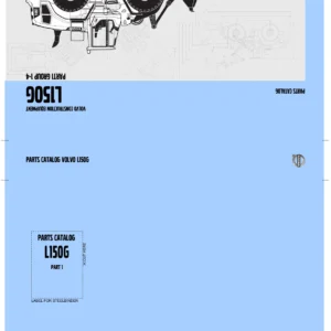 Volvo L150G Wheel Loader Parts Catalog 2015 - PUB 20024518-C - Parts 1 & 2