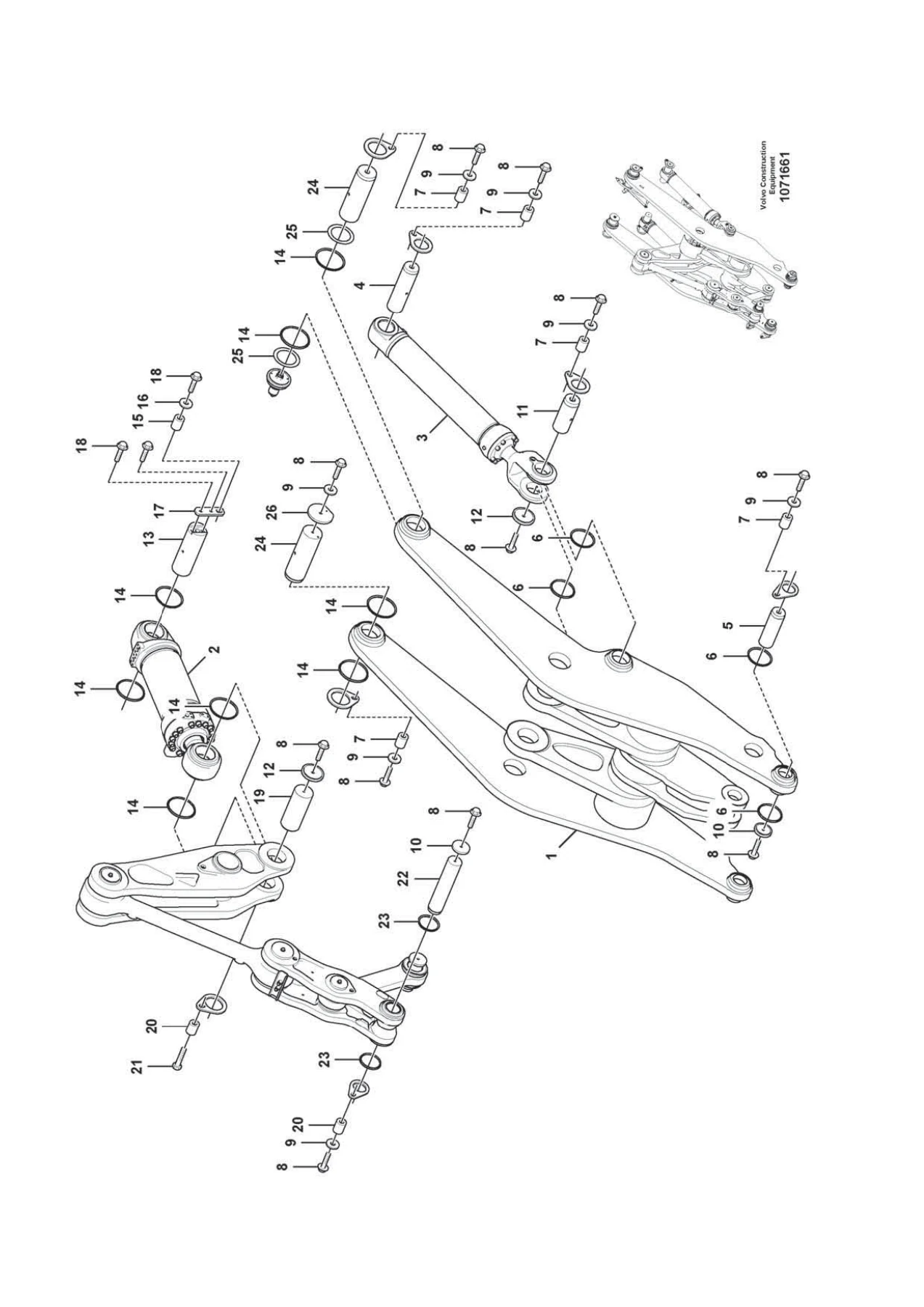 Volvo L150H Wheel Loader Parts Catalog Parts 1 & 2 Groups 1-9 20053797-A 2017 PDF - Image 3