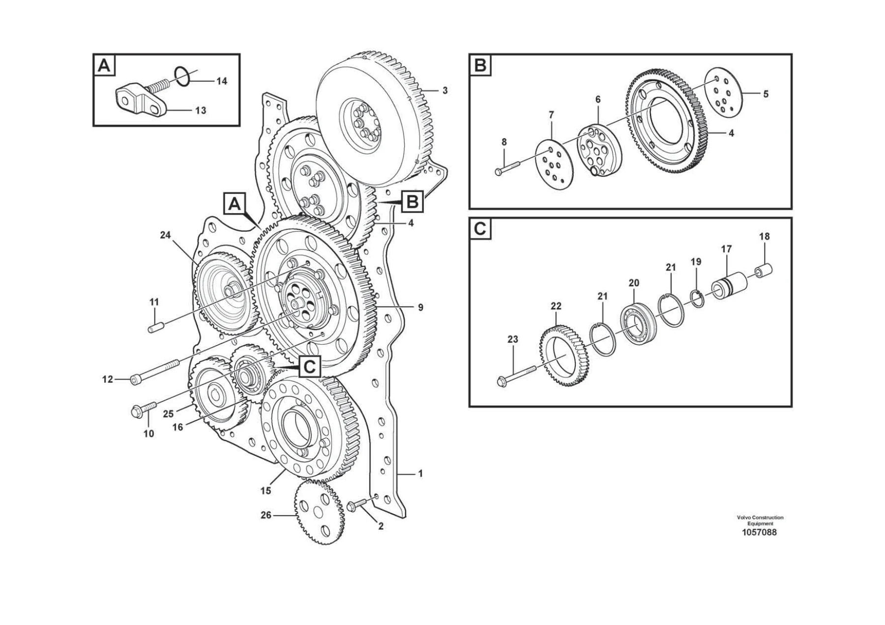 Volvo L220H Wheel Loader Parts Catalog 20053804-A 2017 PDF - Image 3