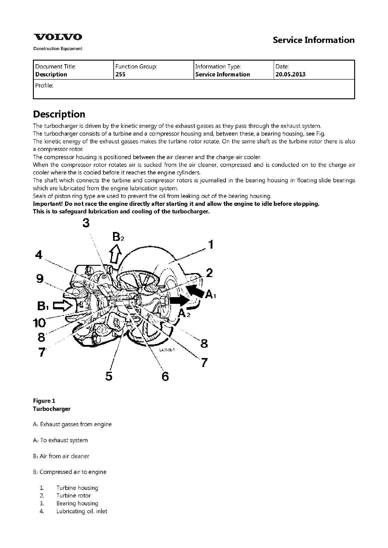 Volvo L330C Wheel Loader Service Information Manual PDF Download - Image 3