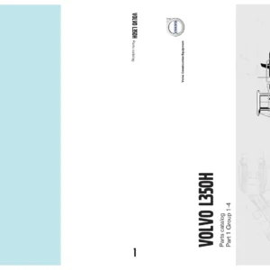 Volvo L350H Wheel Loader Parts Catalog 20053838A - Parts 1 & 2 PDF