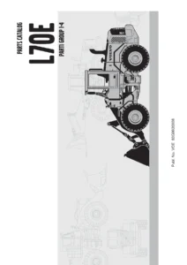Volvo L70E Wheel Loader Parts Catalog - Parts 1 & 2 - VOE 63G9920008