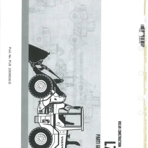 Volvo L70F Wheel Loader Parts Catalog Groups 1-4 PDF