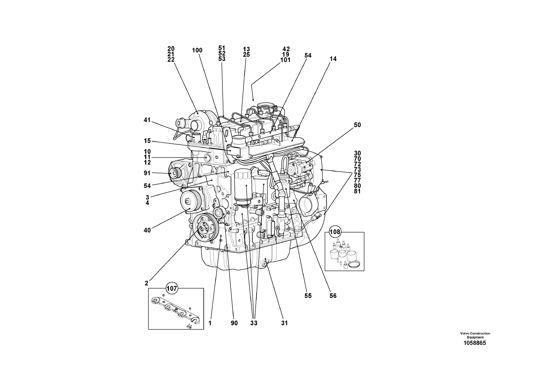 Volvo MC110C MCT145C Skid Steer Loader Parts Catalog Manual - PDF - Image 2