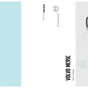 Volvo MC95C Skid Steer Loader Parts Catalog - S/N 2499501-2499800 (Publ. 20051638-A)