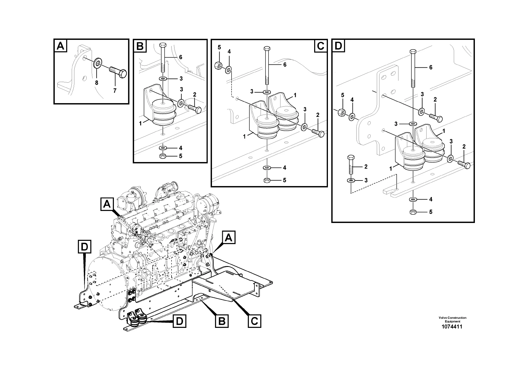 Volvo P6820C ABG Paver Parts Catalog 20048811-A - PDF Parts Manual - Image 3