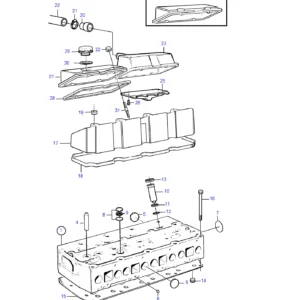 Volvo Penta AD31 AD41 TAMD31 TAMD41 Diesel Marine Engine Parts Manual PDF Download