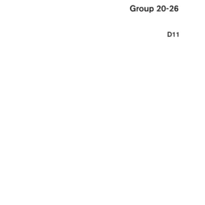 Volvo Penta D11 Workshop Manual Groups 20-26 - 47701622 - June 2024 PDF