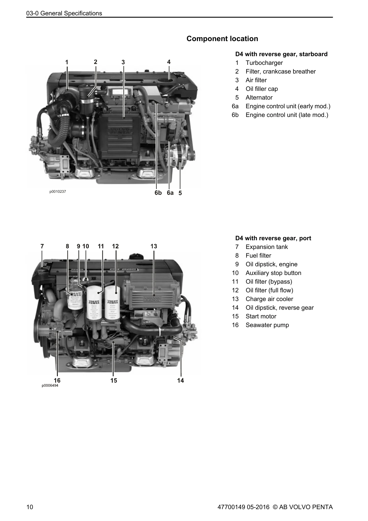 Volvo Penta D4 D6 Group 20-26 Workshop Manual - Service & Repair PDF - Image 2