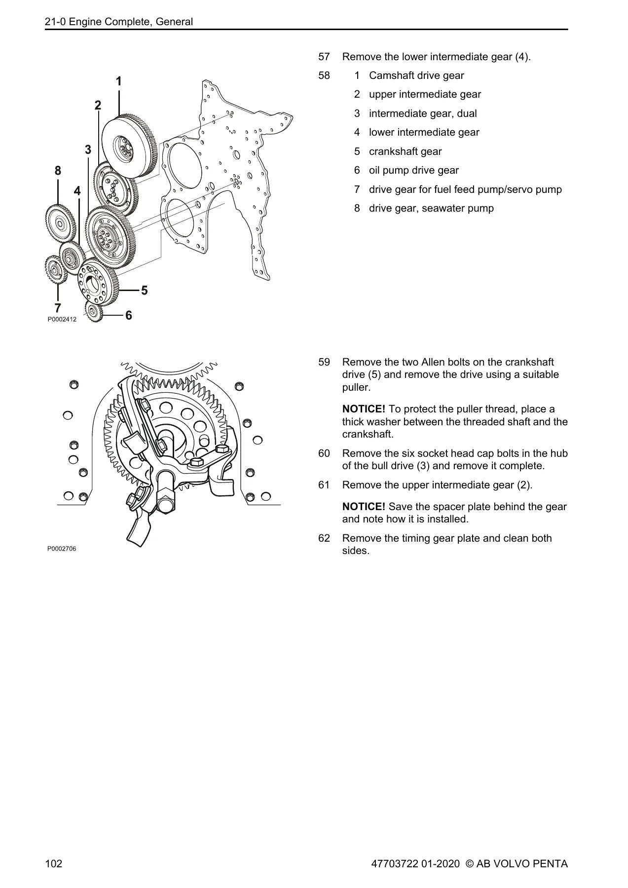 Volvo Penta D9 Groups 20-26 Workshop Manual 47703722 - 2020 PDF - Image 3