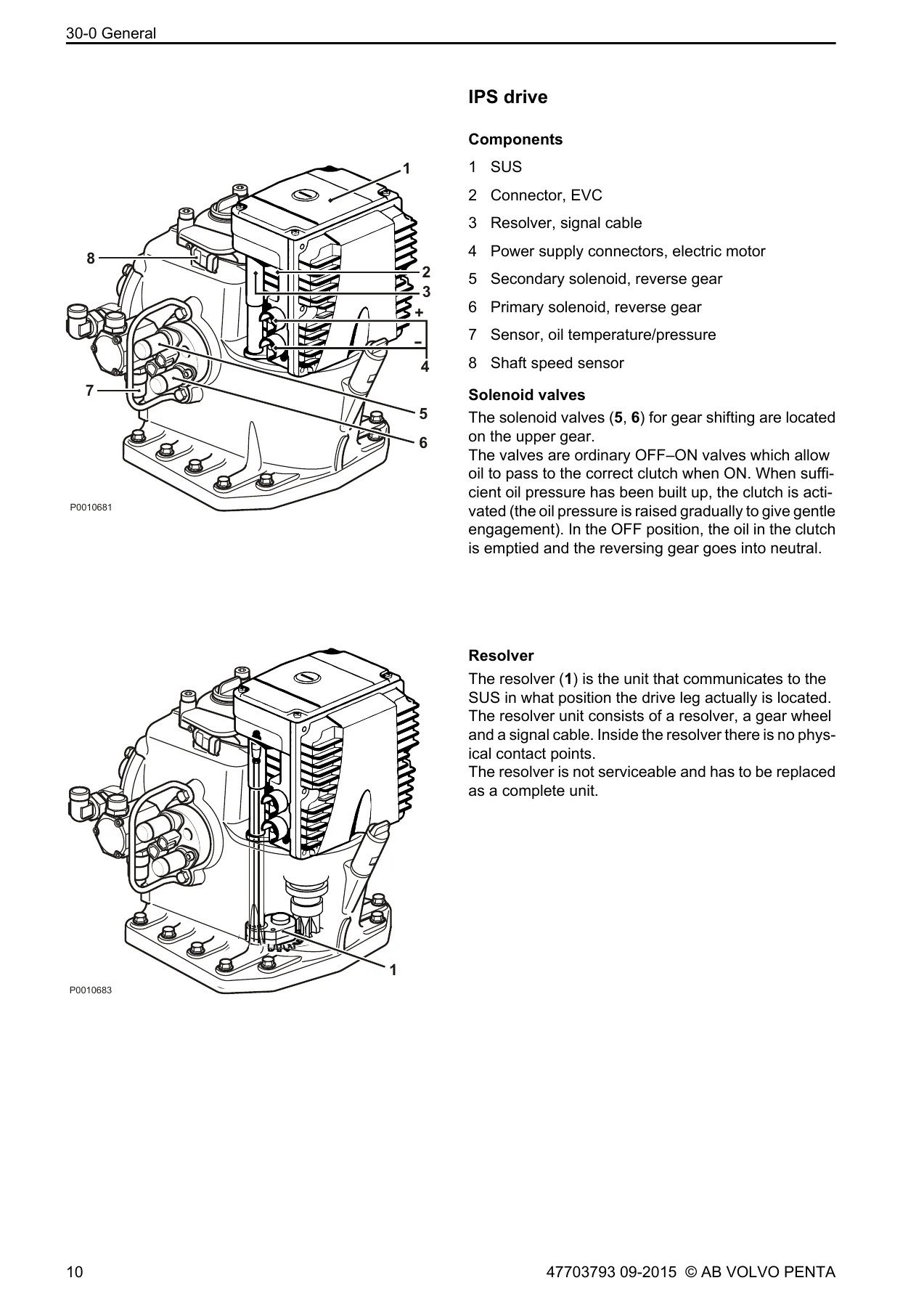Volvo Penta EVC-E Group 30 Electrical System Workshop Manual 2015 - Image 2