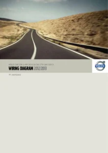 Volvo S40, V50, C30, C70 2012-2013 Wiring Diagram Manual - TP 39250202