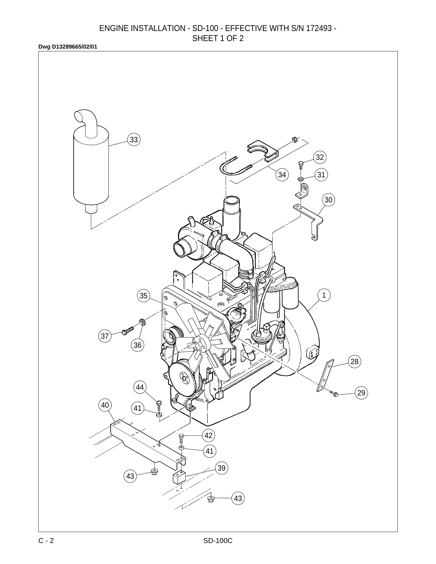 Volvo SD-100C Vibratory Compactor Parts Catalog Manual - SD-100 / SD-100D / SD-100F (PDF) - Image 2