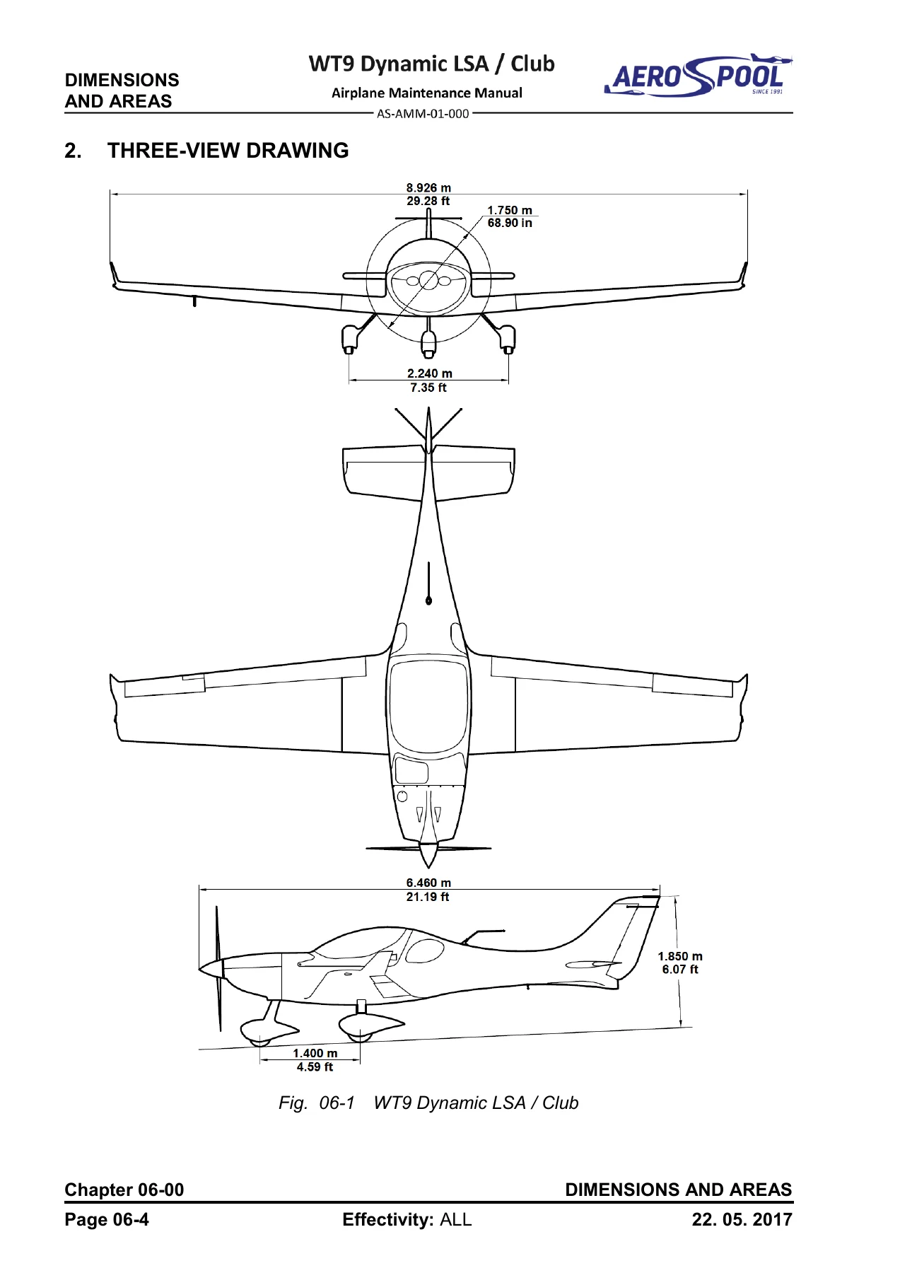 WT9 Dynamic LSA Club Aircraft Maintenance Manual - Aerospool PDF - Image 2