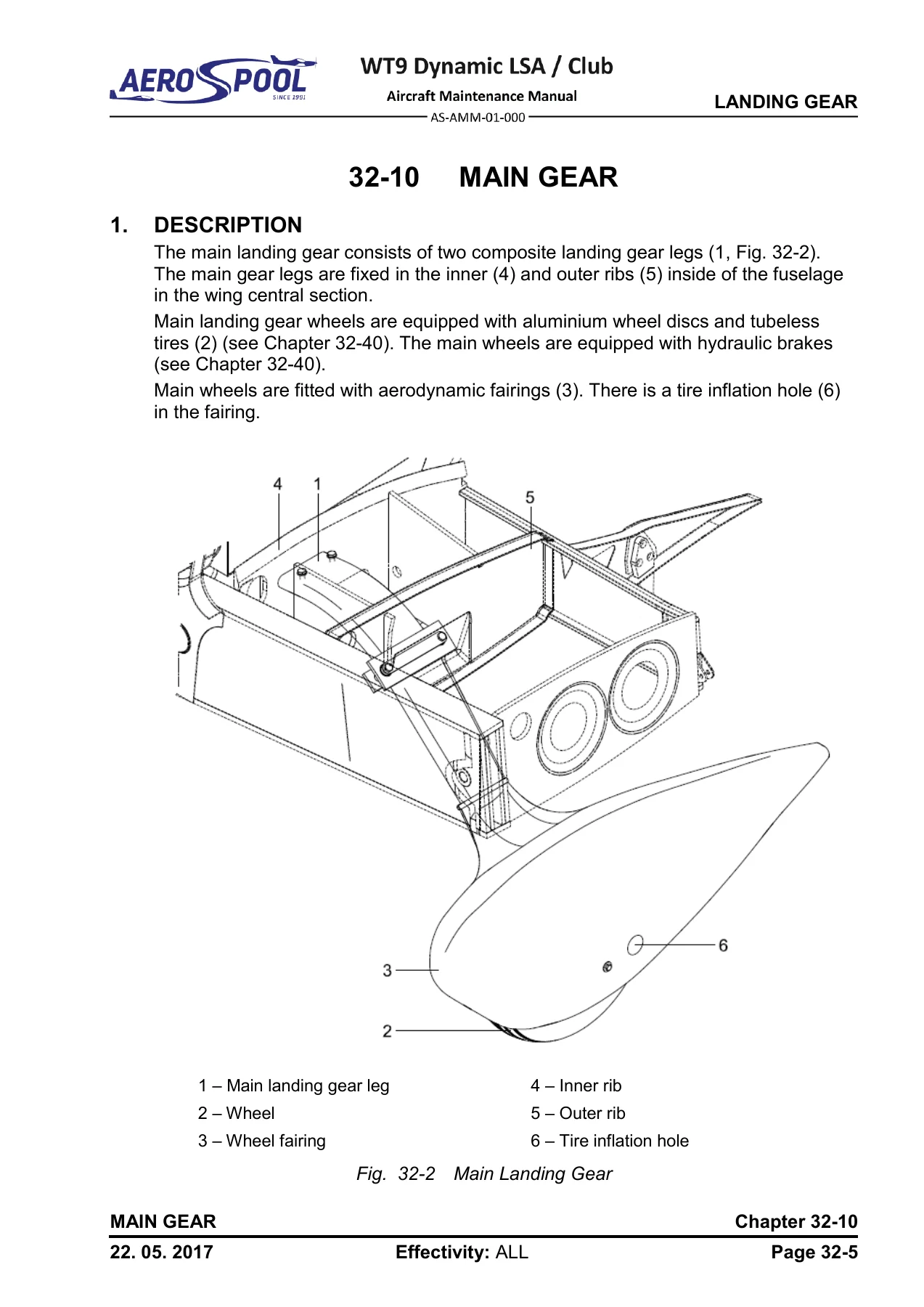 WT9 Dynamic LSA Club Aircraft Maintenance Manual - Aerospool PDF - Image 3